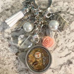 University of Tennessee Living Locket Keychain.